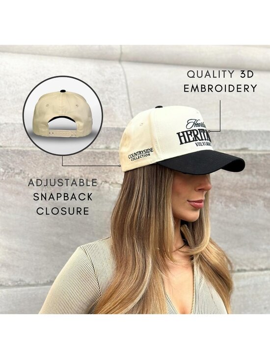Unisex Black Cute Caps Cowgirls Cowboys Snapback Western Trucker Hat main image 5